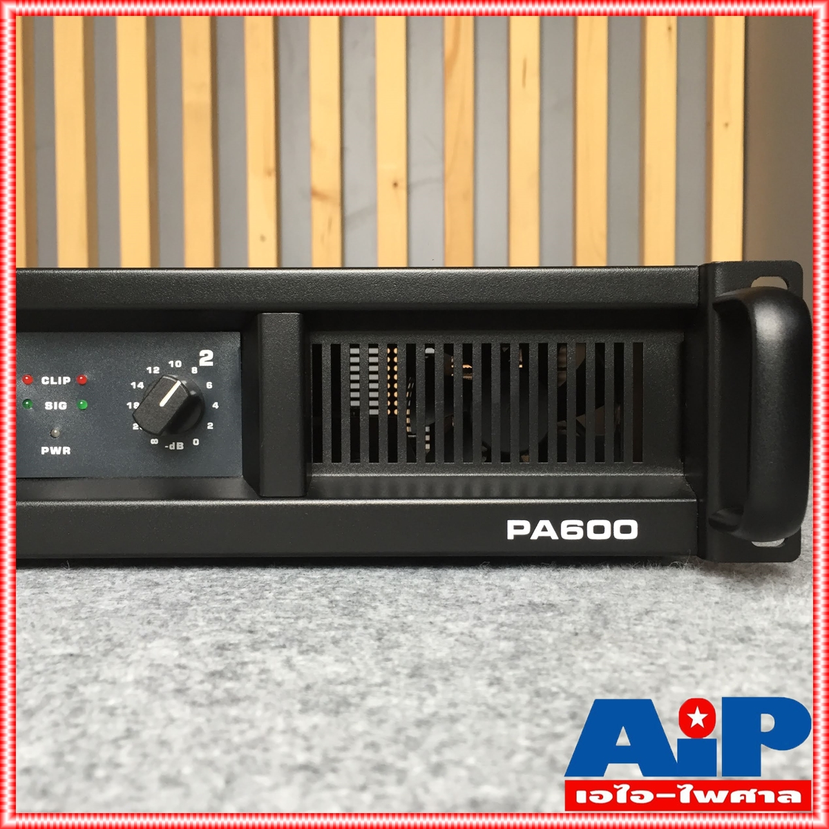 NTS PA600 poweramp เอ็นที่เอส PA 600 power amp PA-600 เพาเวอร์แอมป์ แอมป์ขยาย เครื่องเสียง แอมป์ เพาเวอร์ เอไอ-ไพศาล