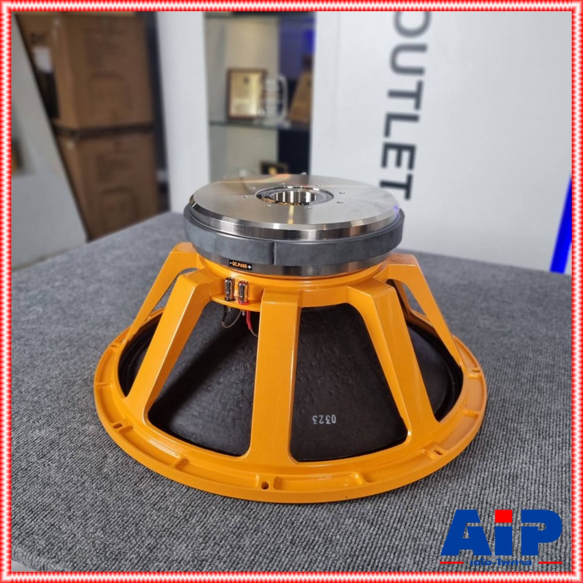 GIP GPA-2125 ลำโพง21" Gip2125 GIP21" ดอกลำโพง 21นิ้ว ดอก21นิ้ว GIP รุ่น 2125 1500วัตต์ ลำโพงวูฟเฟอร์ 21 นิ้ว ดอกลำโพงขนาด 21 นิ้ว เอไอ-ไพศาล