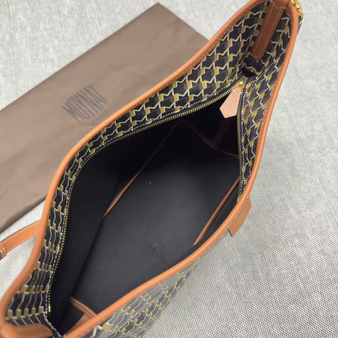 กระเป๋าแคนวาส Moynat Hobo Bag the House’s signature monogram canvas สินค้าใหม่ ของแท้