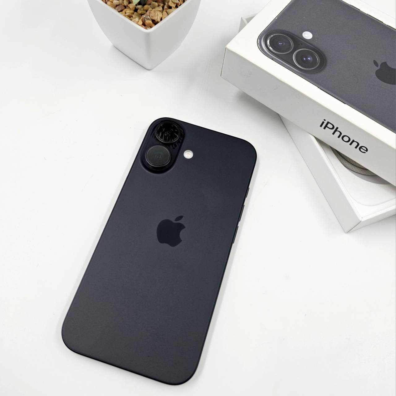 🐮🌱 iPhone 16 128GB Black 🌱🐮 📣อย่าพลาด i16 สภาพดี ครบกล่องแท้ มีปกศ. ราคาสุดคุ้ม 🤩