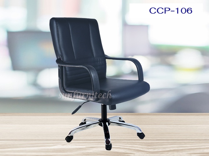 เก้าอี้สำนักงานพนักพิงกลาง, เก้าอี้สำนักงาน, เก้าอี้พนักพิงกลาง complete รุ่น CCP-106