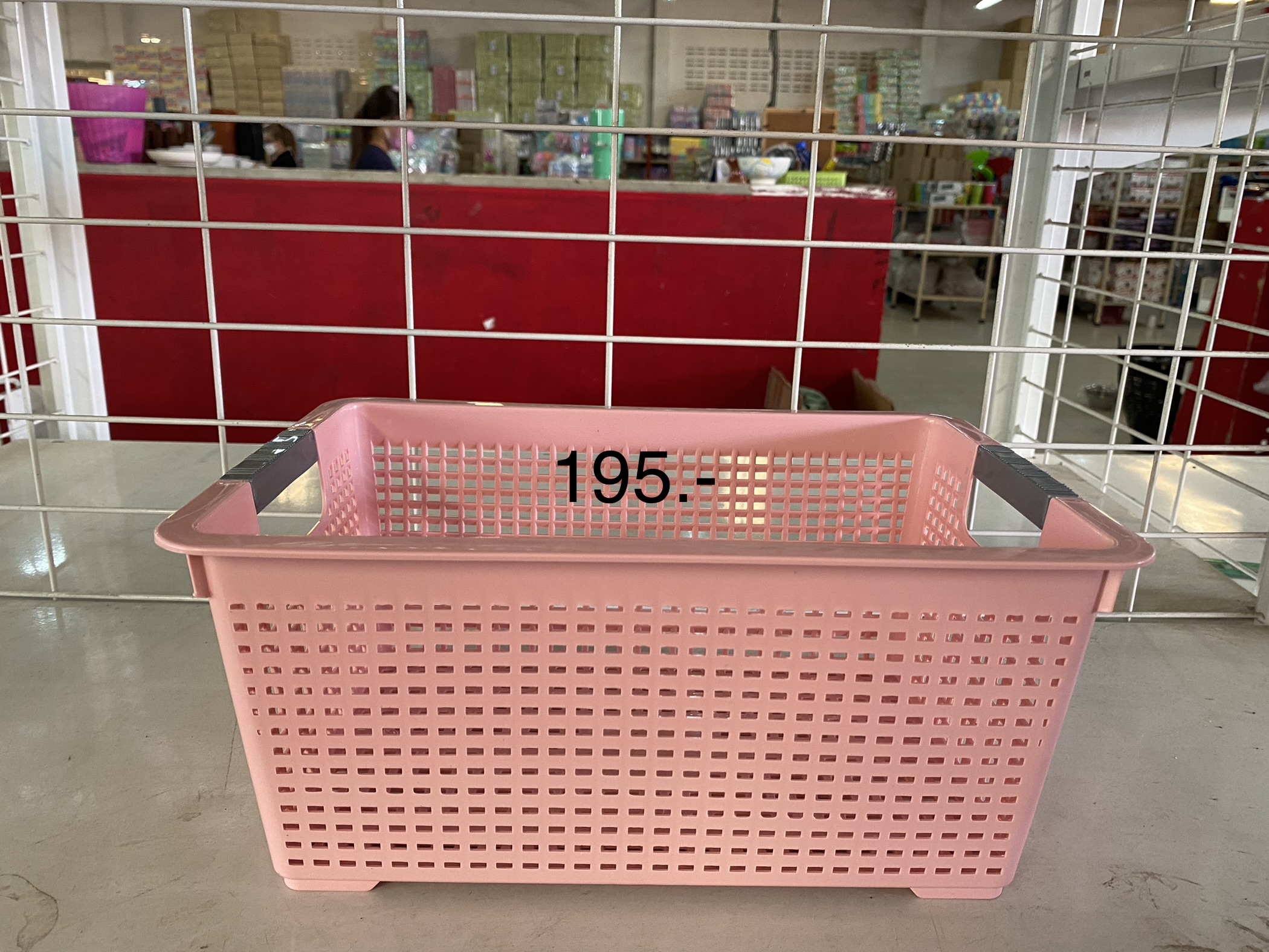 ตะกร้าทรงสี่เหลี่ยมผืนผ้า PR685 (ราคาต่อโหล)