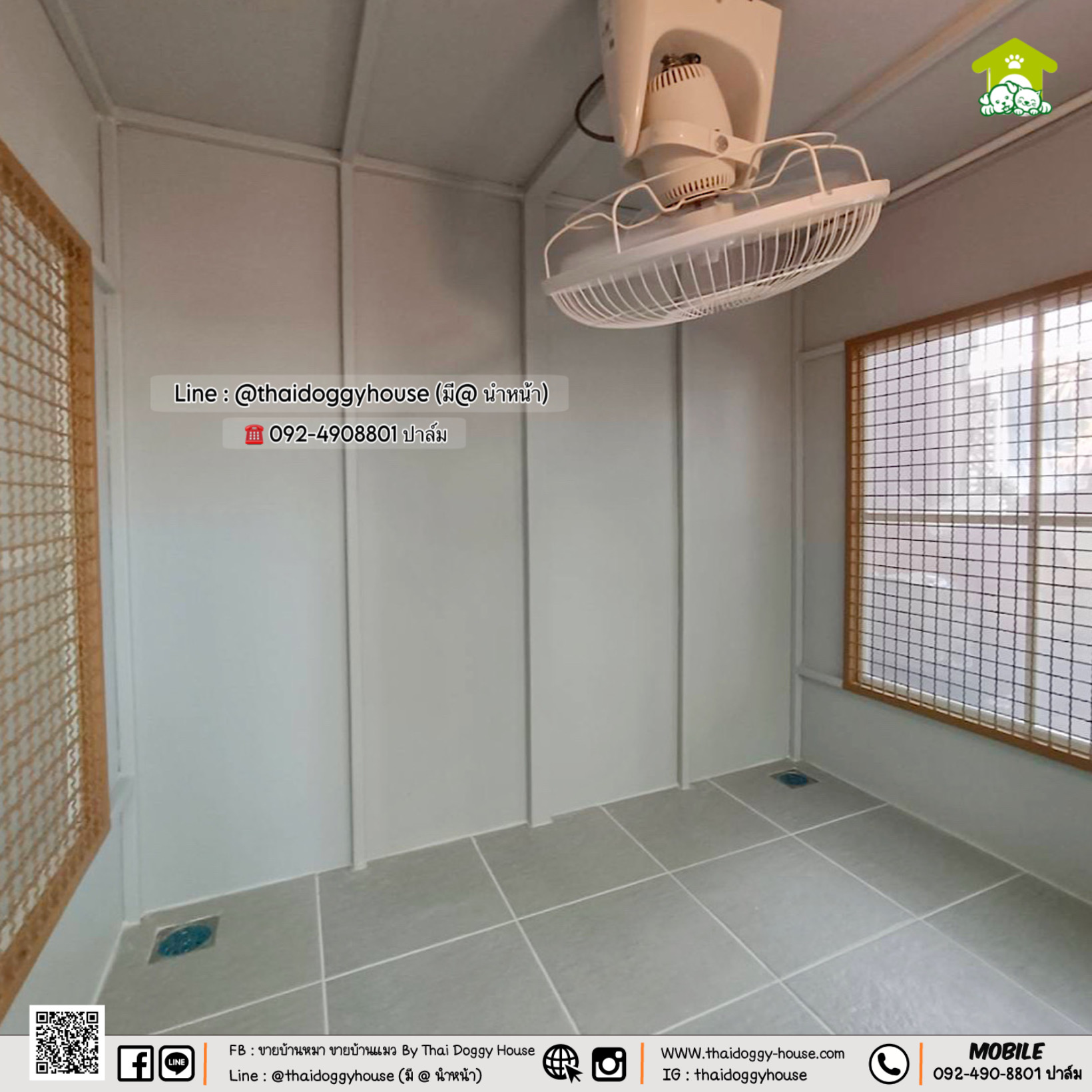 บ้านหมา บ้านแมว 𝐓𝐡𝐚𝐢 𝐝𝐨𝐠𝐠𝐲 𝐡𝐨𝐮𝐬𝐞 แบบบ้าน 𝐌𝐢𝐧𝐢𝐦𝐚𝐥