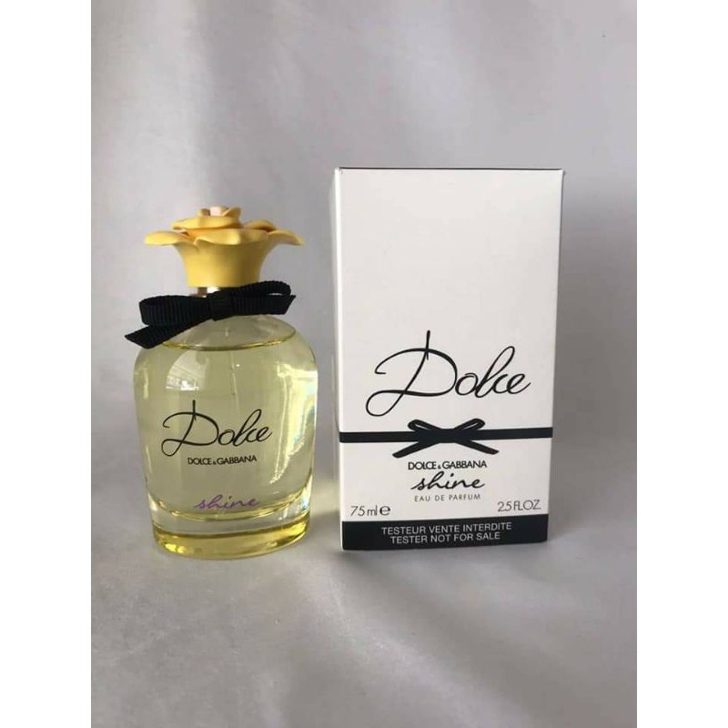 น้ำหอมแท้100% Dolce & Gabbana Dolce Shine EDP 75ml Tester