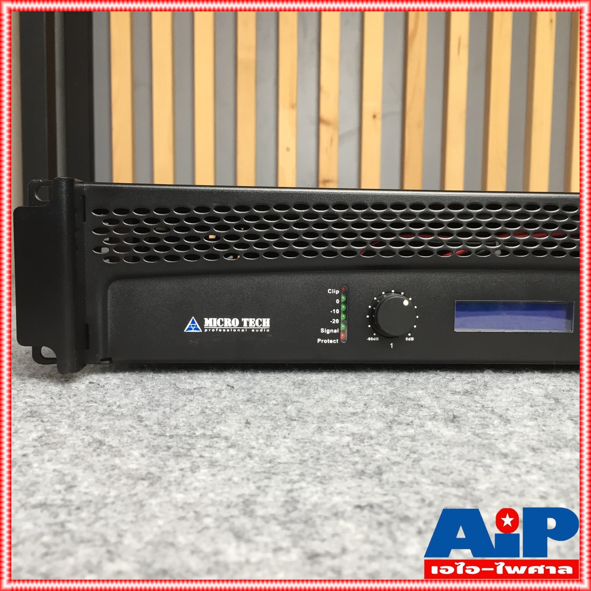 MICROTECH MT-3800 poweramp พาวเวอร์แอมป์ กำลังวัตต์ 350W ที่8 โอห์ม/ กำลังวัตต์ 550W ที่4โอห์ม MT3800 MT 3800 เอไอ-ไพศาล