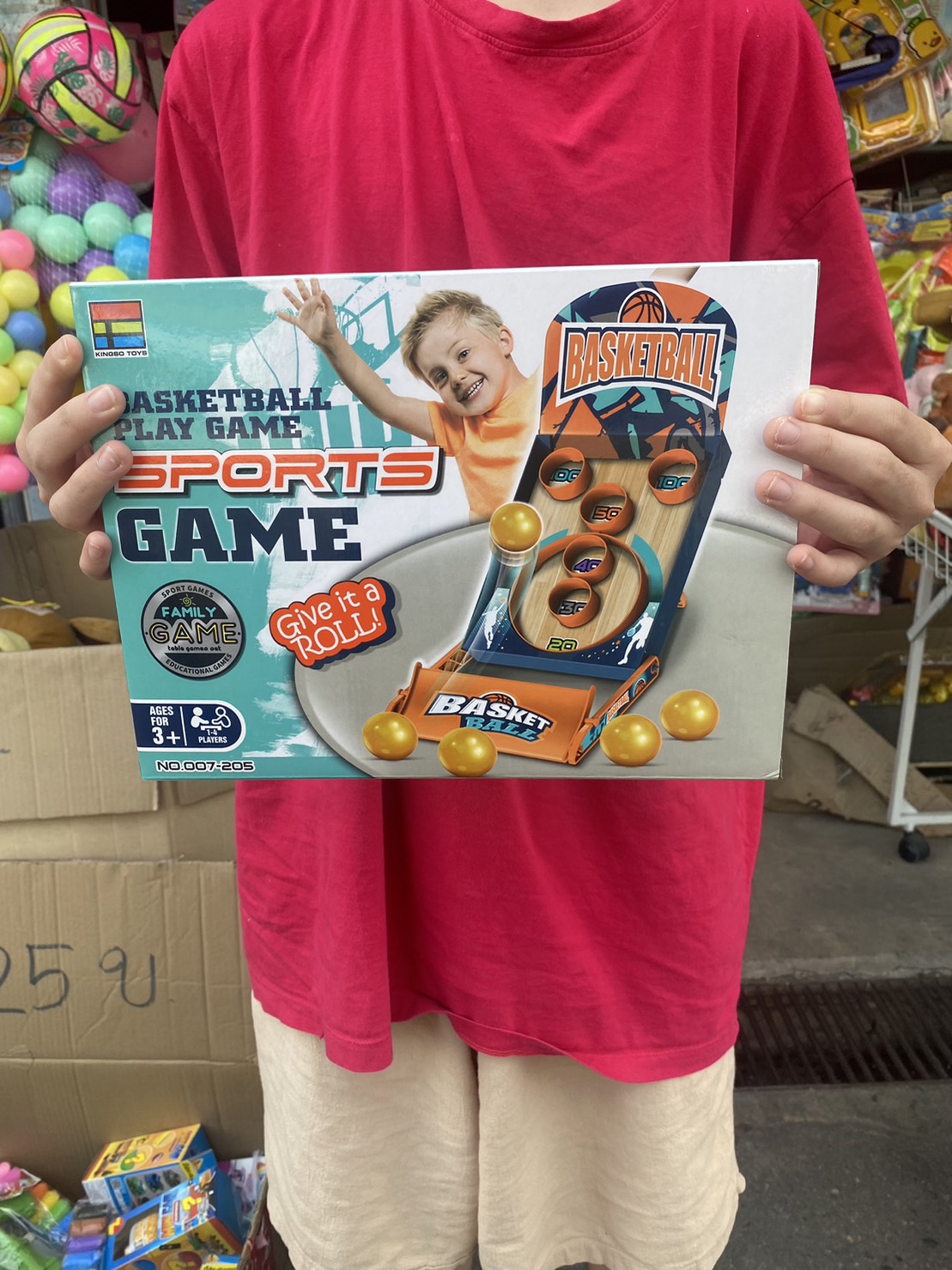 61241 ของเล่นเด็กเกมส์บาสเก็ตบอล เกมส์ยิงบาส ปลีกกล่องละ