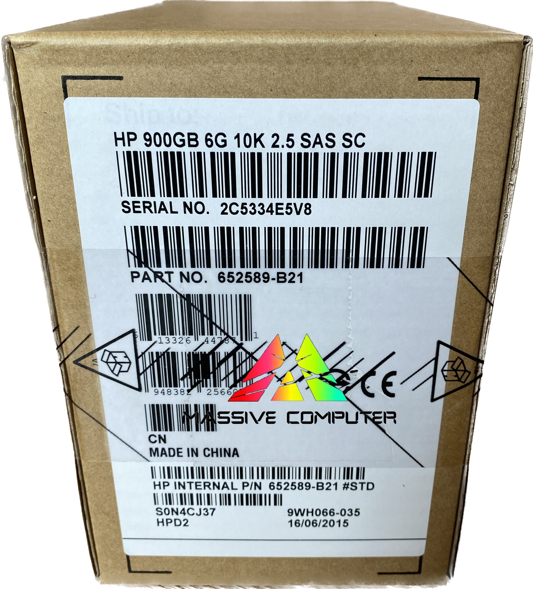 652589-B21 HP 900GB 6G SAS 10K 2.5in DP HDD ราคา ขาย ราคาถูก จำหน่าย