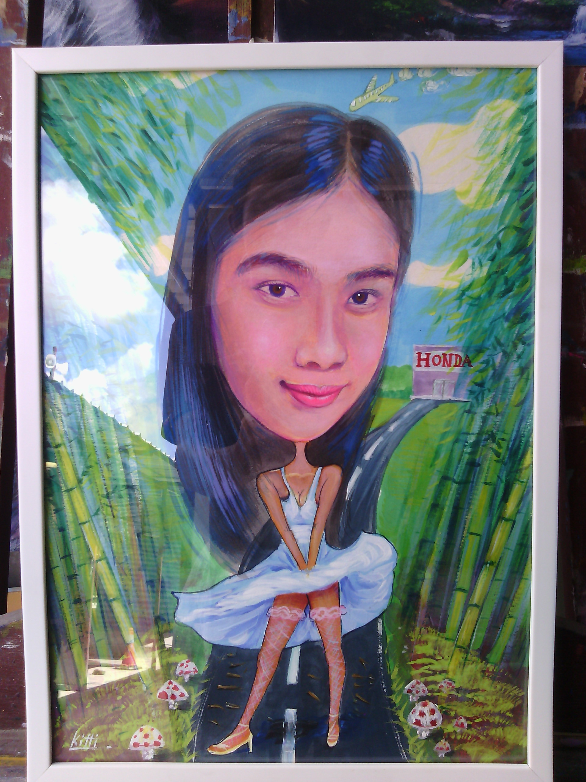 ภาพล้อน่ารัก