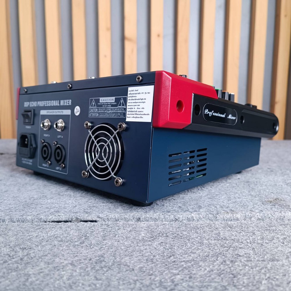 NTS PM-5 POWER MIXER Bluetooth และ USB Recording เพาเวอร์มิกเซอร์ 5 แชนแนล PM 5 PM5 เอไอ-ไพศาล