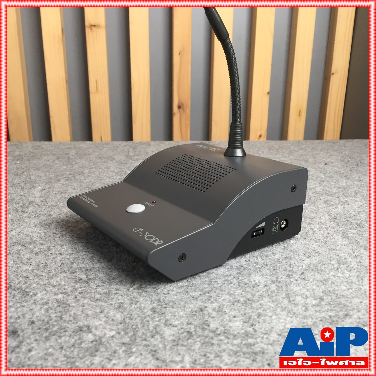 NPE CF-50DR (L) ไมค์ผู้ร่วมก้านยาว 60ซม. CF50DR CF 50 DR ไมค์ชุมประชุม ไมค์ผู้ร่วมประชุม ไมค์ตั้งโต๊ะ ชุดประชุม เอไอ-ไพศาล