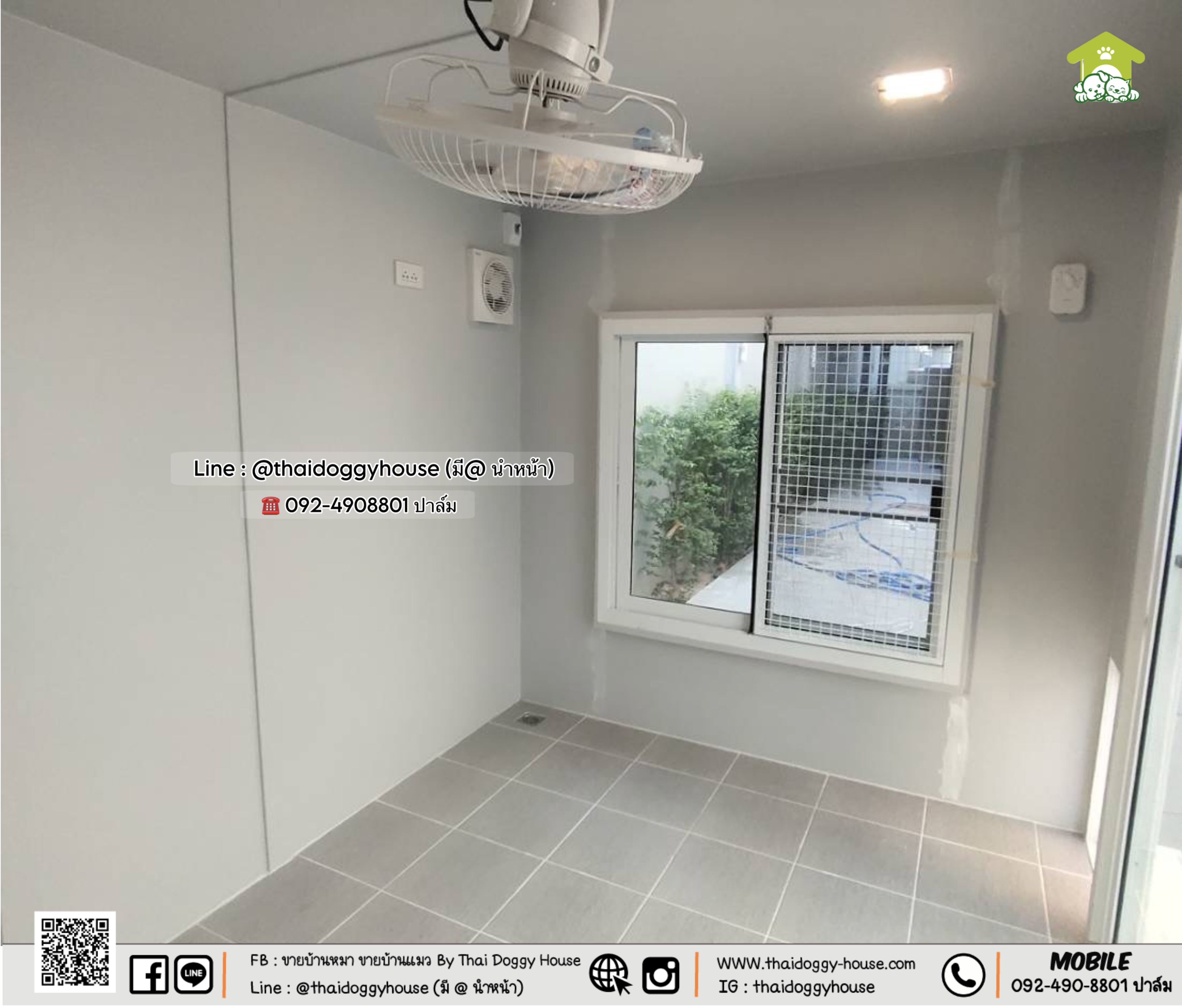 บ้านหมา บ้านแมว 𝐓𝐡𝐚𝐢 𝐝𝐨𝐠𝐠𝐲 𝐡𝐨𝐮𝐬𝗲 แบบบ้าน " 𝐌𝐨𝐝𝐞𝐫𝐧