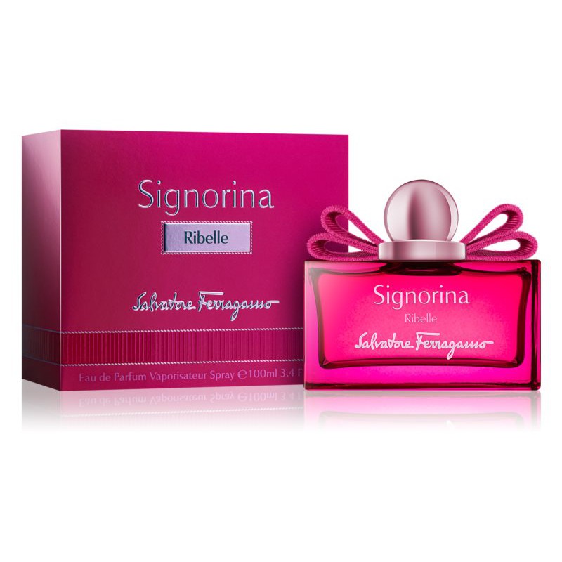 น้ำหอมแท้100% SALVATORE FERRAGAMO Signorina Ribelle EDP 100ml