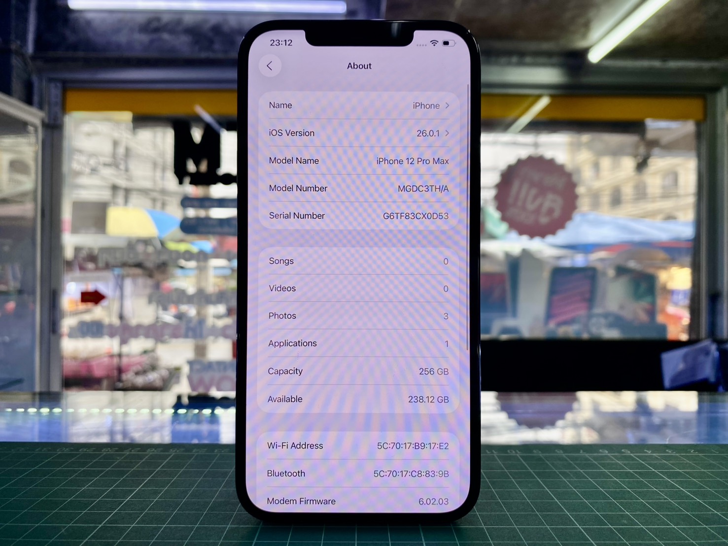 🪔 iPhone 12 Pro Max 256GB Graphite 🪔 #มาแล้ว❗ 12PM ศูนย์ไทย สภาพดี แบต100% ราคาถู๊ก‼