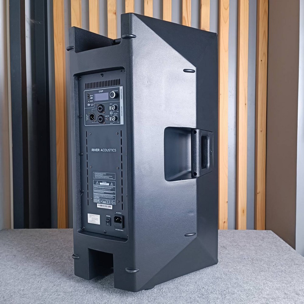 River Acoustics K-15 ลำโพง 15" ลำโพงมีเเอมป์ในตัว ตู้ลำโพงมีแอมป์ขยาย ACTIVE SPEAKER K 15 K15 เอไอ-ไพศาล
