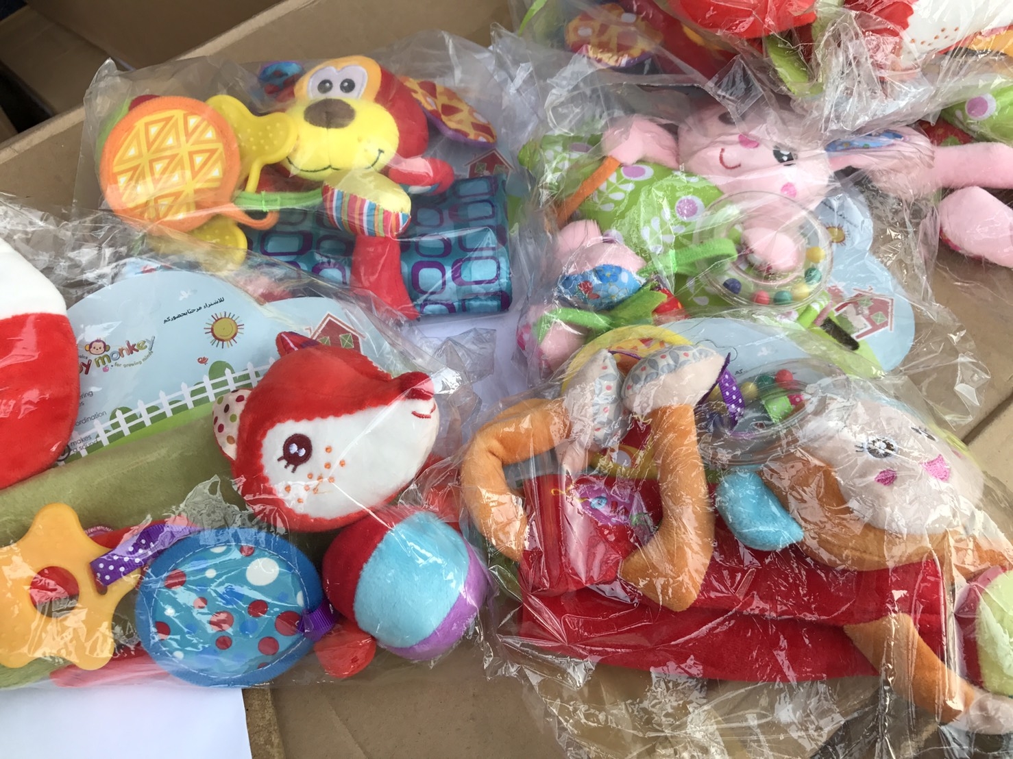 DCH82 ของเล่นผ้าโมบายพันเปลหรือรถเข็น โมบายแขวนรถเข็น ชิ้นละ