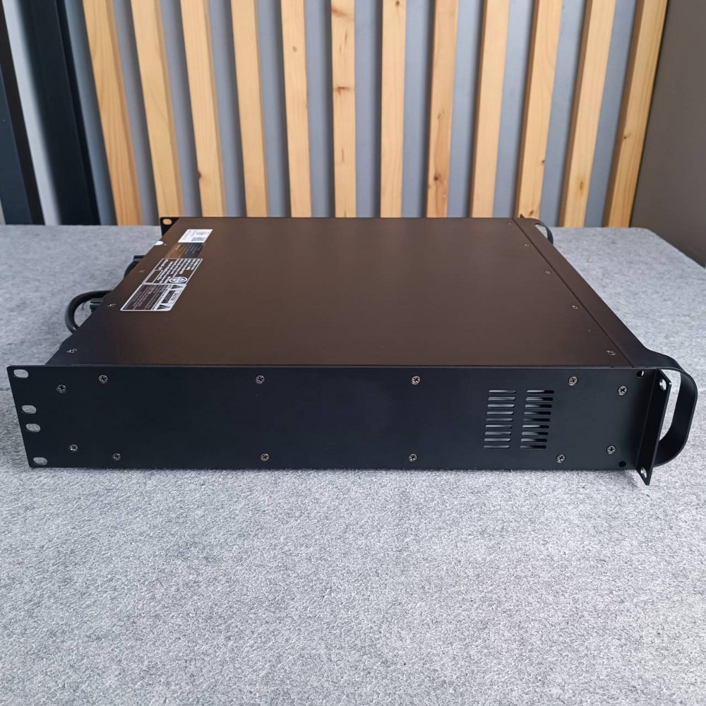 PROEUROTECH 4800Q POWERAMP 4CH *รุ่นใหม่มีจอ* มีครอสในตัว เพาเวอร์แอมป์ 4ch เครื่องขยายเสียง กำลังขยาย 800วัตต์ 4800 Q PRO EUROTECH โปรยูโรเทค เอไอ-ไพศาล