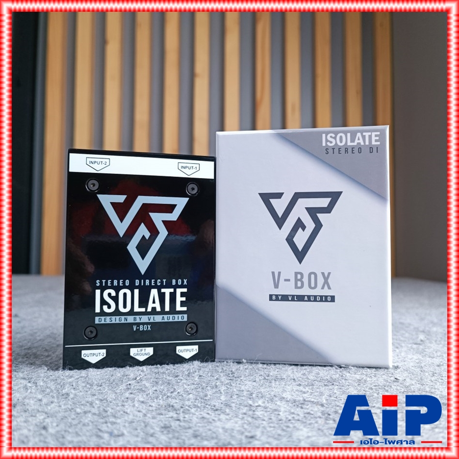 V BOX Stereo Isolate MKII V-BOX ไอโซเลทบ๊อกซ์ ป้องกันไฟย้อน รุ่นใหม่ Vฺฺฺbox เครื่องกันไฟย้อน สเตอริโอ เอไอ-ไพศาล