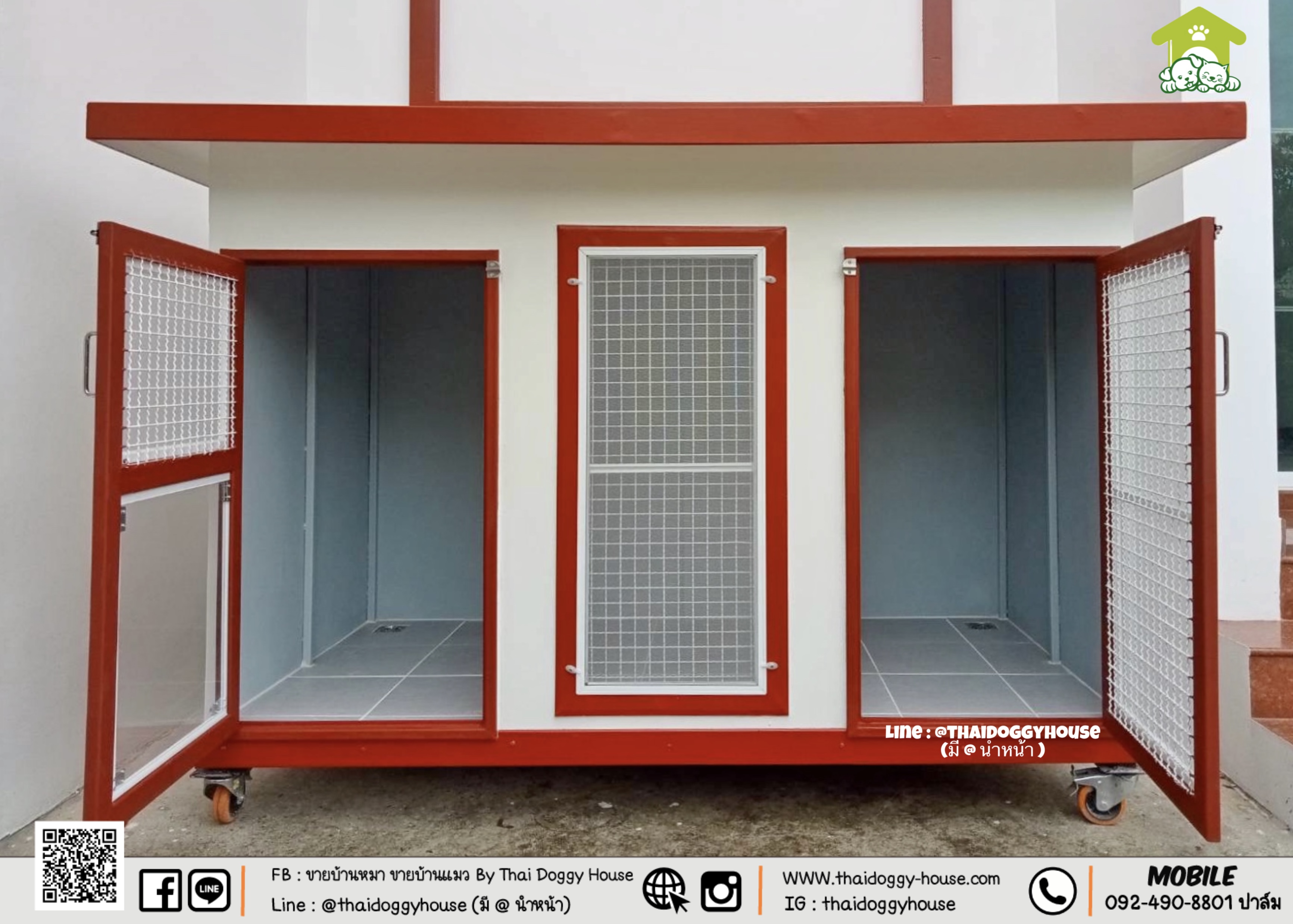 บ้านหมา บ้านแมว " 𝐁𝐎𝐗 𝐒𝐓𝐘𝐋𝐄 𝐁𝐘 𝐓𝐇𝐀𝐈 𝐃𝐎𝐆𝐆𝐘 𝐇𝐎𝐔𝐒𝐄 " &#x