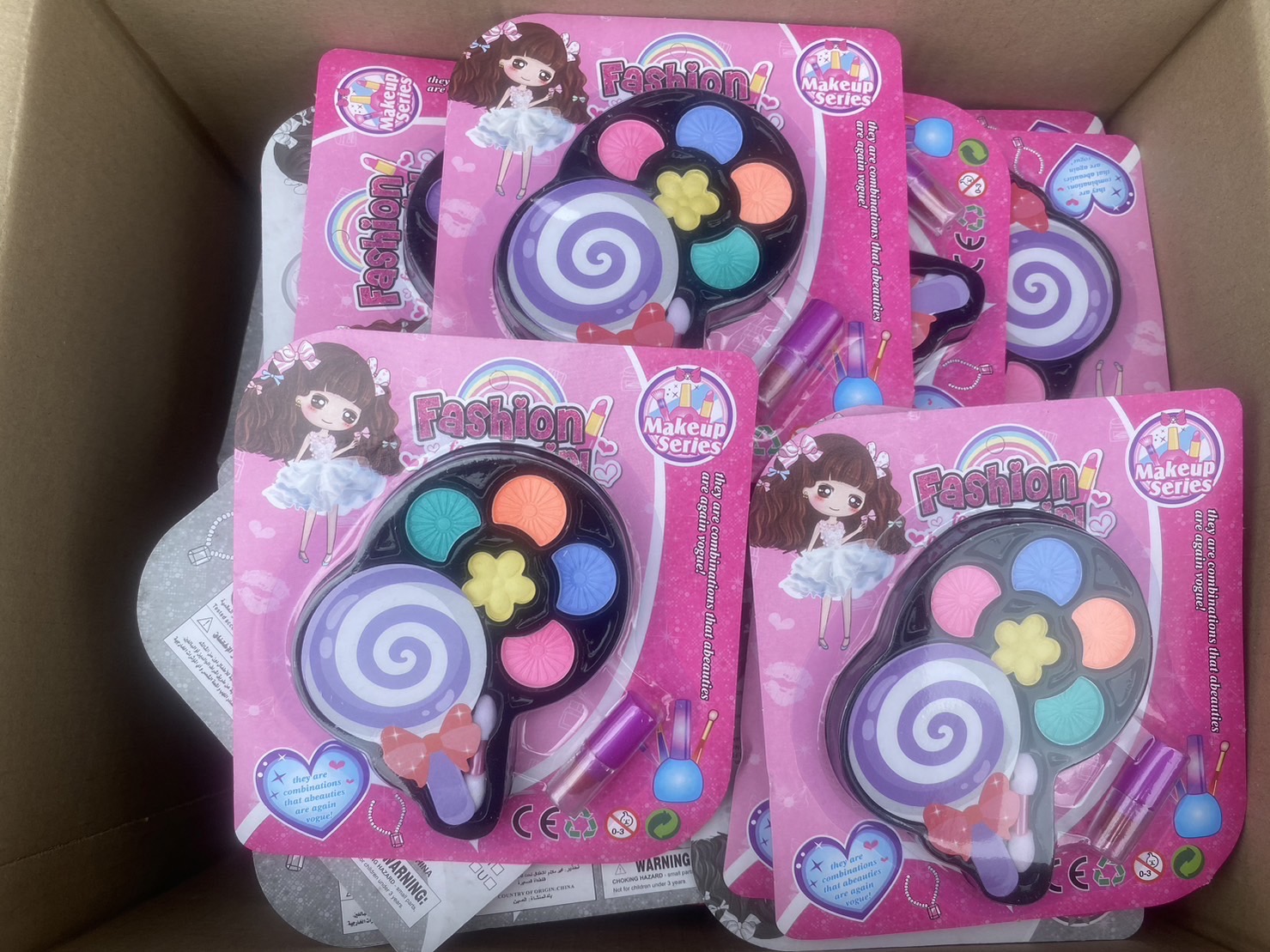157M-02Q ของเล่นเด็กเครื่องสำอางเด็ก ลูกอมเสริมสวย ปลีกชิ้นละ