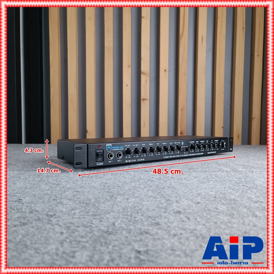 PROEUROTECH PRE-100 ปรี บูลทูส ปรีแอมป์คาราโอเกะ โปรยูโรเทค ปรีแอมป์บลูทูธ ปรีแอมป์บ้าน PRE 100 PRE100 เอไอ-ไพศาล