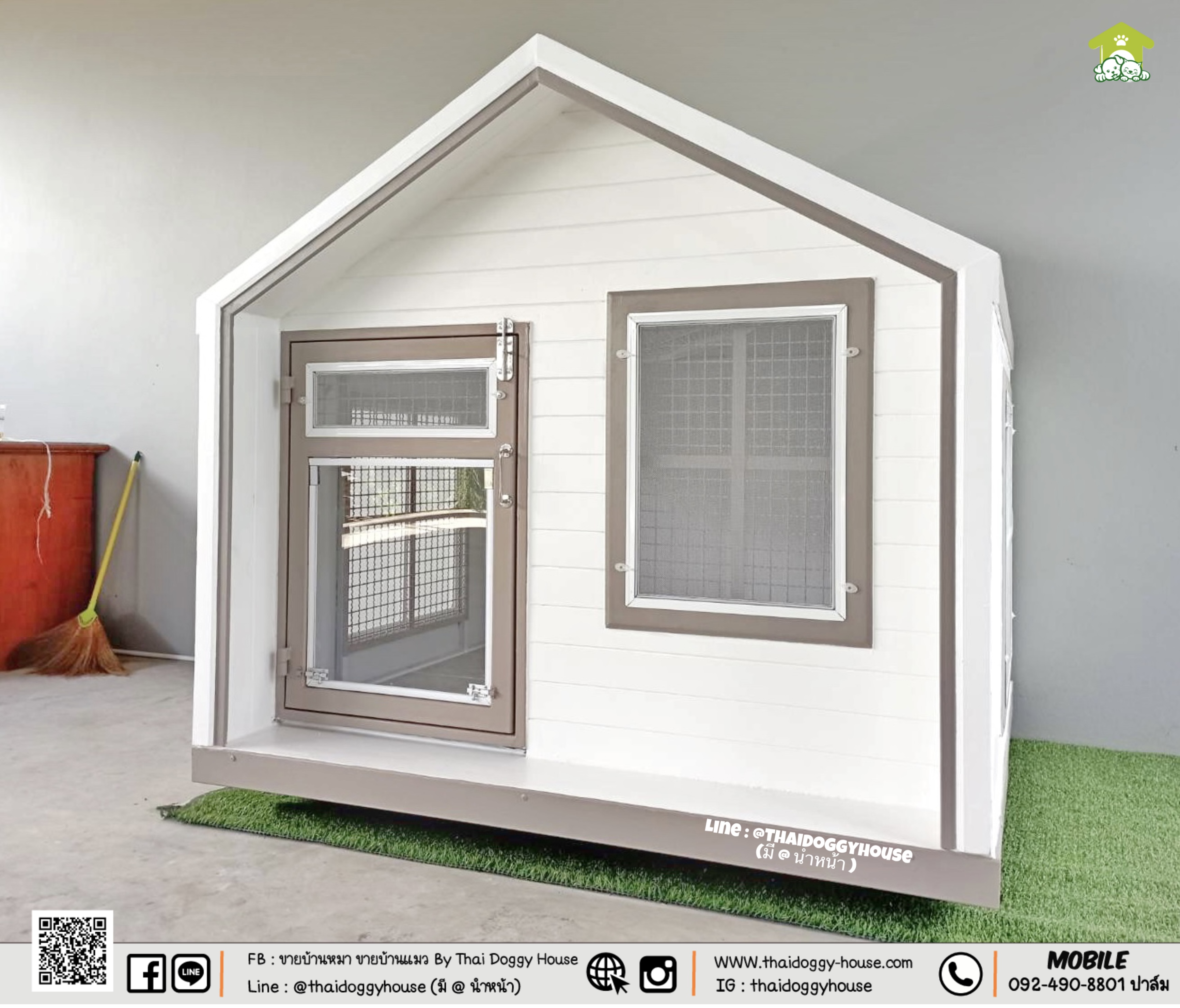 บ้านหมา บ้านแมว "𝐍𝐎𝐑𝐃𝐈𝐂 𝐒𝐓𝐘𝐋𝐄 𝐁𝐘 𝐓𝐇𝐀𝐈 𝐃𝐎𝐆𝐆𝐘 𝐇𝐎𝐔SE