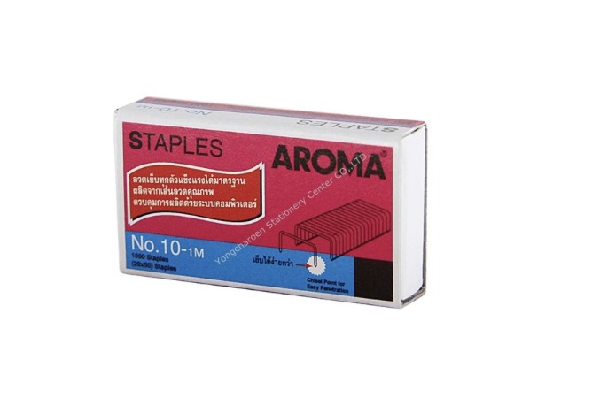 ลวดเย็บกระดาษ Aroma #10