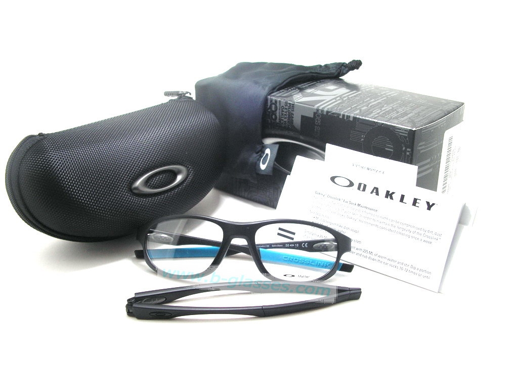 G กรอบแว่นสายตา Oakley Crosslink Strike สี Satin Black ของแท้และถูกที่สุด ส่งตรงจากUS.ค่ะ