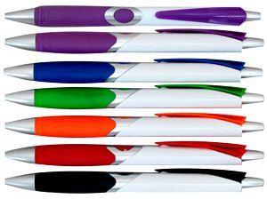 ปากกาพลาสติก ปากกาลูกลื่น ปากกาพรีเมี่ยม ทำโลโก้ได้ Plastic Pen