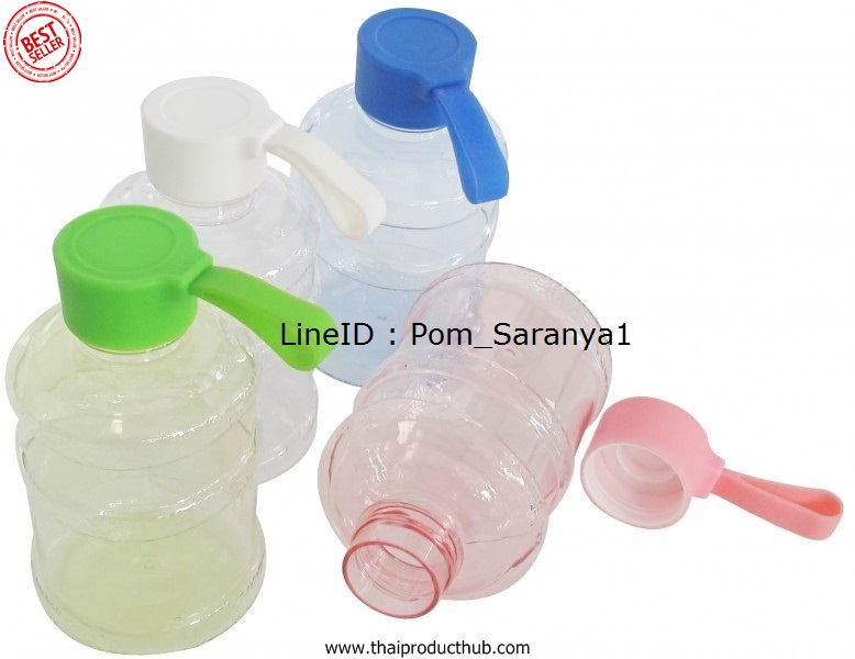 U85-011-CP-001_กระบอกน้ำพลาสติก, กระติกน้ำพลาสติก, ขวดน้ำพลาสติก, ขวดน้ำแบบต่างๆ, มีที่หิ้ว, มีแกนน้ำแข็ง, ทรงแกลลอน ของพรีเมี่ยม