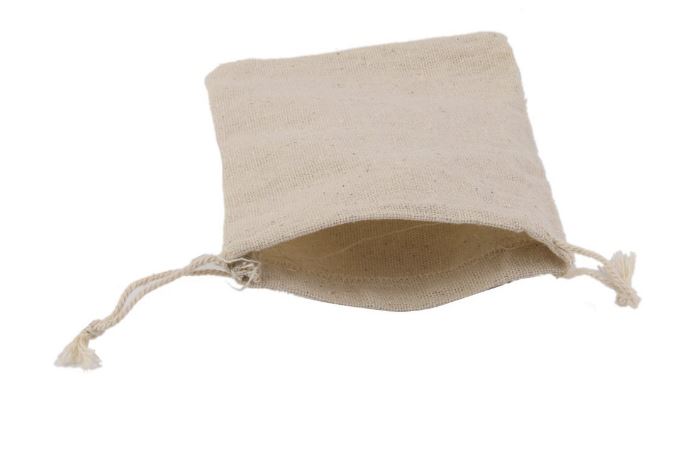 ถุงผ้าป่าน ถุงผ้าลินิน ใส่ของชำร่วย ใส่ข้าว ขนาด 8x10 cm ถุงใส่ของขวัญ สไตล์วินเทจ สุดคลาสสิค 699051
