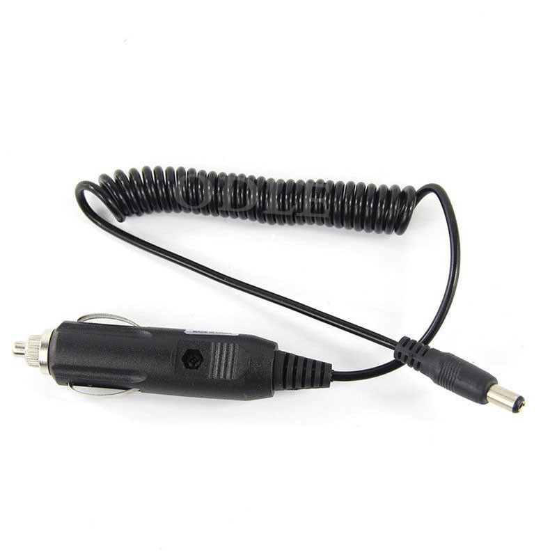 12V DC 2.1mm x 5.5mm Car Cigarette Lighter Power Plug Cord Adapter Cable Car Charger