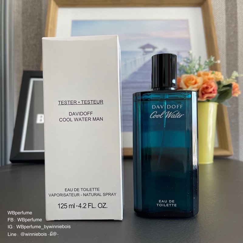 น้ำหอมแท้100% Davidoff Cool Water Man EDT 125ml TESTER