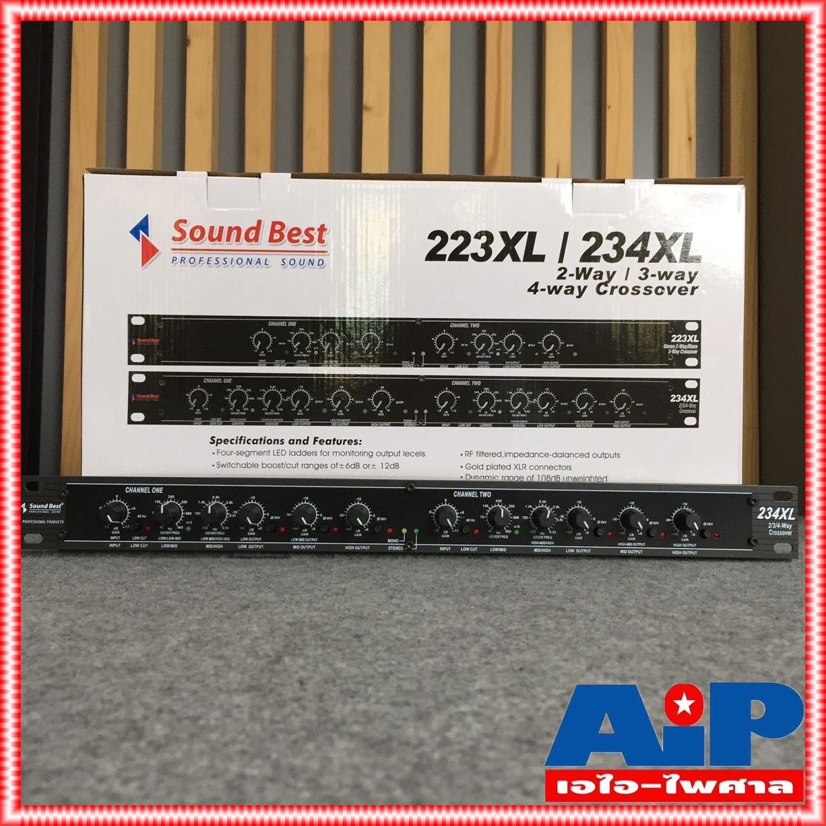 SOUNDBEST 234XL crossover Sound best 234 XL ซาวด์เบส ครอสโอเวอร์ รุ่น 234 ครอส2/3ทาง ครอส 2/3ทาง เอไอ-ไพศาล +++