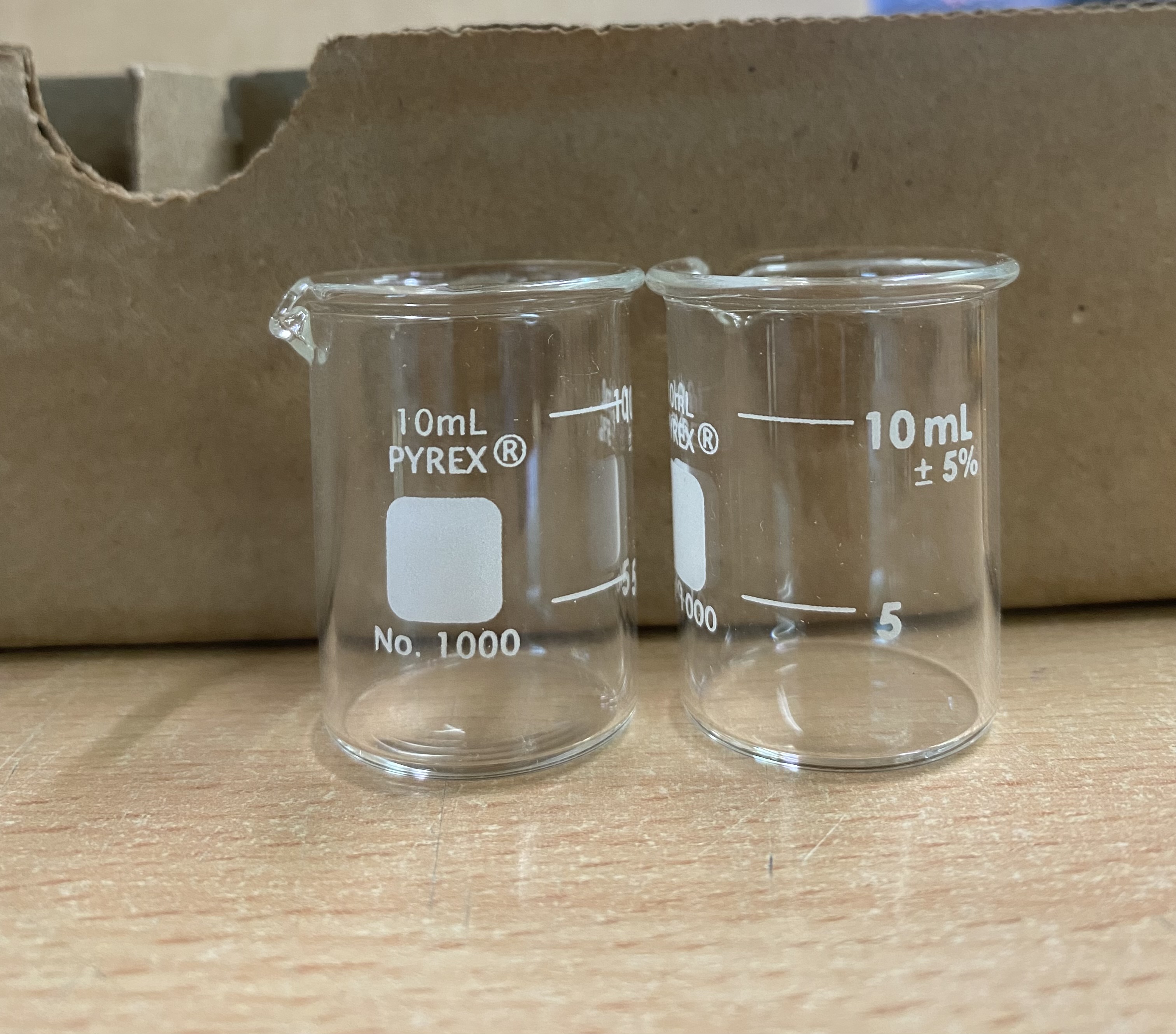 Beaker Glass/บีกเกอร์แก้ว ไพเร็กซ์/ดูแรน 10,20,30,50,100,150,250,400,600,1000, 2000, 3000ml