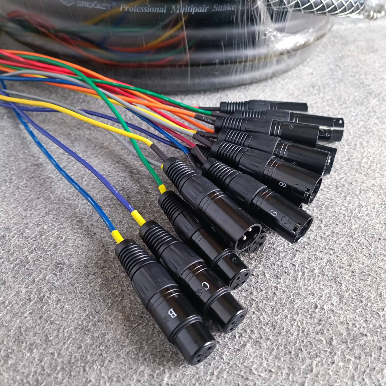 สายมัลติคอร์SBC-16X-150FT สายมัลติคอร์แบบสำเร็จ Multi-core STAGE BOX Cable สายสัญญาณ SBC 16X 150FT SBC16X150FT เอไอ-ไพศาล