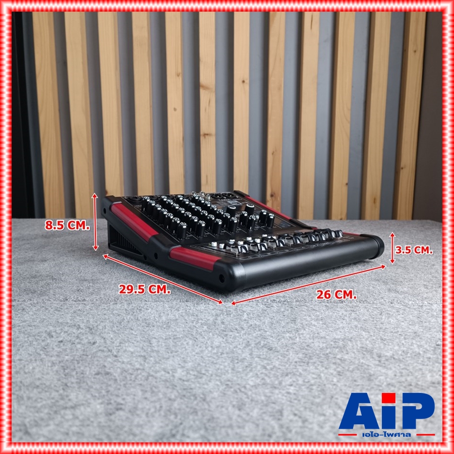 TADA SUPER-4 MIXER พร้อม RACK มิกเซอร์อนาล็อก 4 แชนแนล เอฟเฟคแท้ ซูเปอร์ ธาดา SUPER 4 SUPER4 เอไอ-ไพศาล