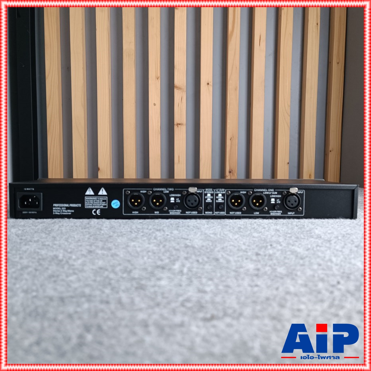 TADA 223XL crossover ครอสโอเวอร์อนาล็อก เครื่องแยกสัญญาณเสียง 223XL Electronic crossover TADA รุ่น 223 XL ครอส2ทาง 223xl สเตอริโอ 2 ทาง โมโน 3 ทาง เอไอ-ไพศาล