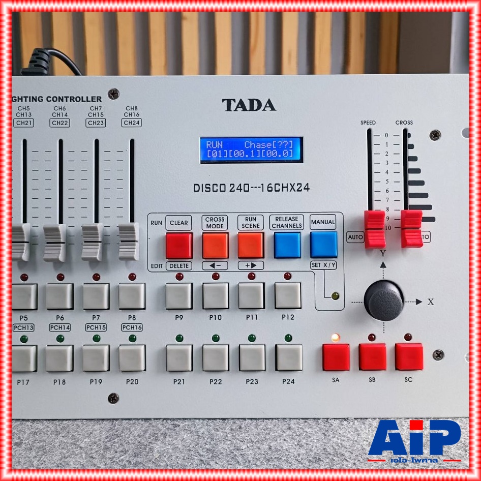 TADA DISCO 240 บอร์ดคุมไฟ DMX-512 บอร์ดควบคุมไฟพาร์ DMX512 รุ่น DISCO240 DISCO-240 เอไอไพศาล