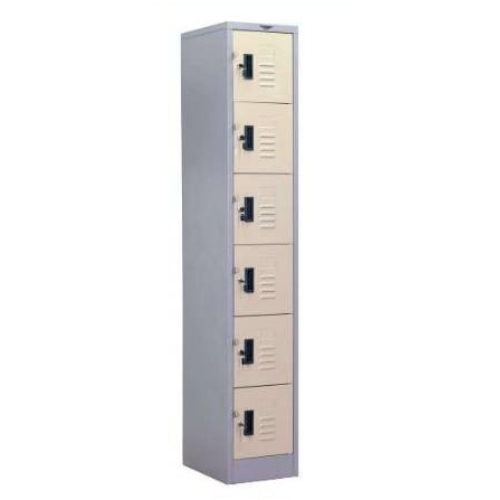 ตู้ล็อกเกอร์ 6 ช่อง รุ่น LKS6D ยี่ห้อ Elegant