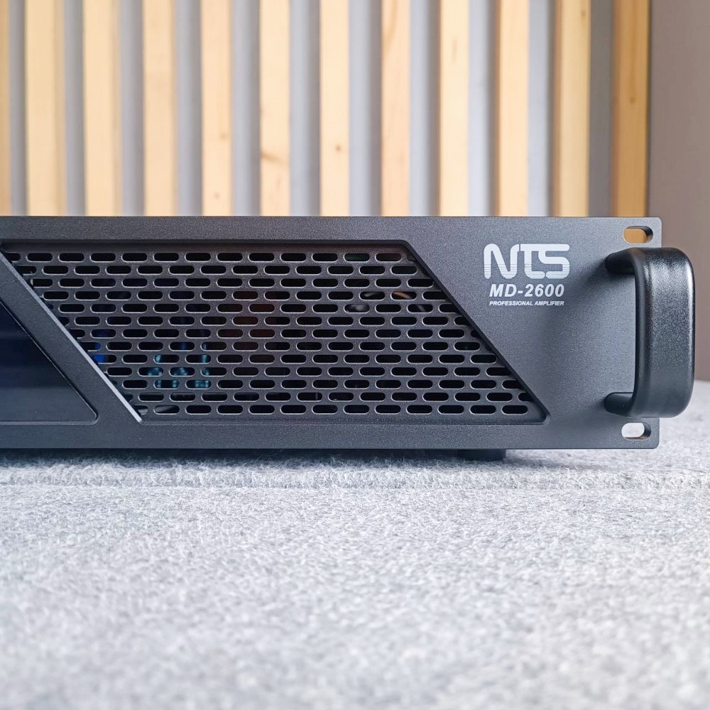NTS MD-2600 poweramp CLASS D+หม้อแปลง เพาเวอร์แอมป์ 2 แชนแนล กำลังขับ 600 วัตต์ที่ 8 โอห์ม เอ็นทีเอส MD 2600 MD2600 เอไอ-ไพศาล