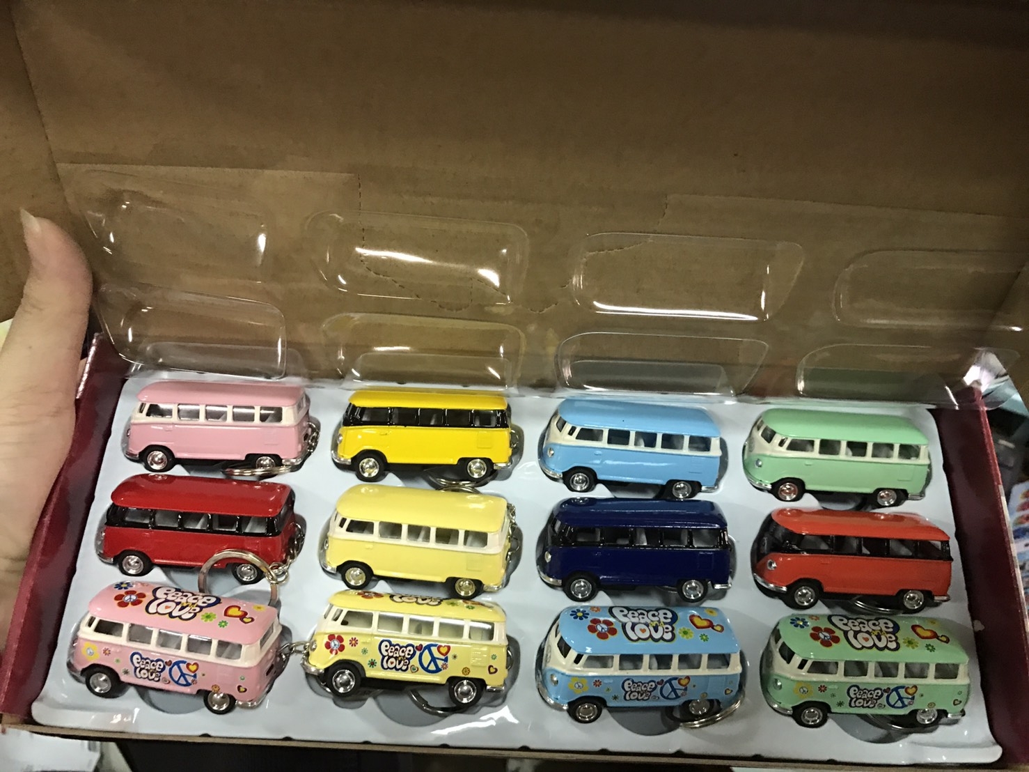 3712 ของเล่นรถตู้เหล็กพวงกุญแจ รถเหล็กพวงกุญแจ ปลีกคันละ sale