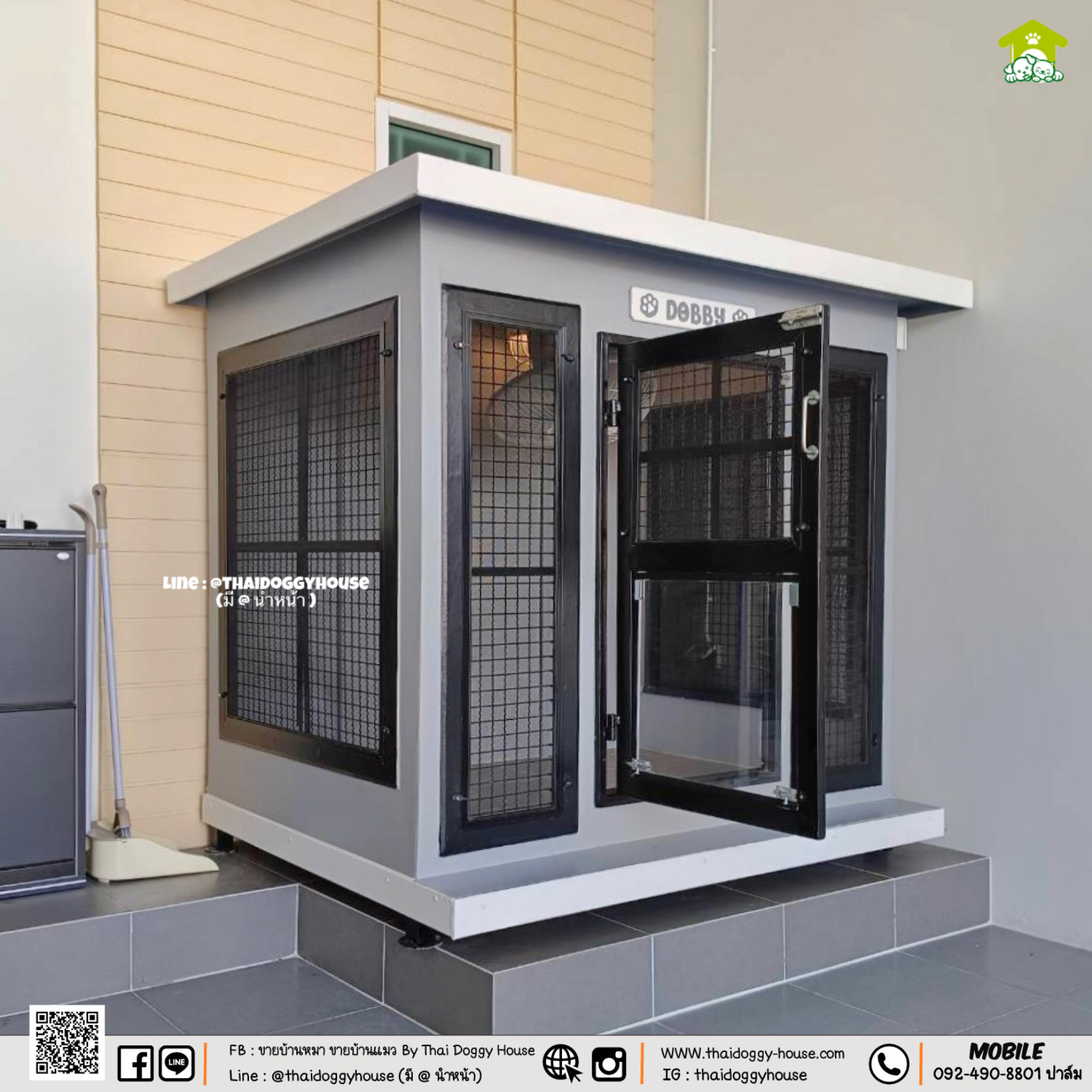 บ้านหมา บ้านแมว " 𝐁𝐎𝐗 𝐒𝐓𝐘𝐋𝐄 𝐁𝐘 𝐓𝐇𝐀𝐈 𝐃𝐎𝐆𝐆𝐘 𝐇𝐎𝐔𝐒𝐄 "