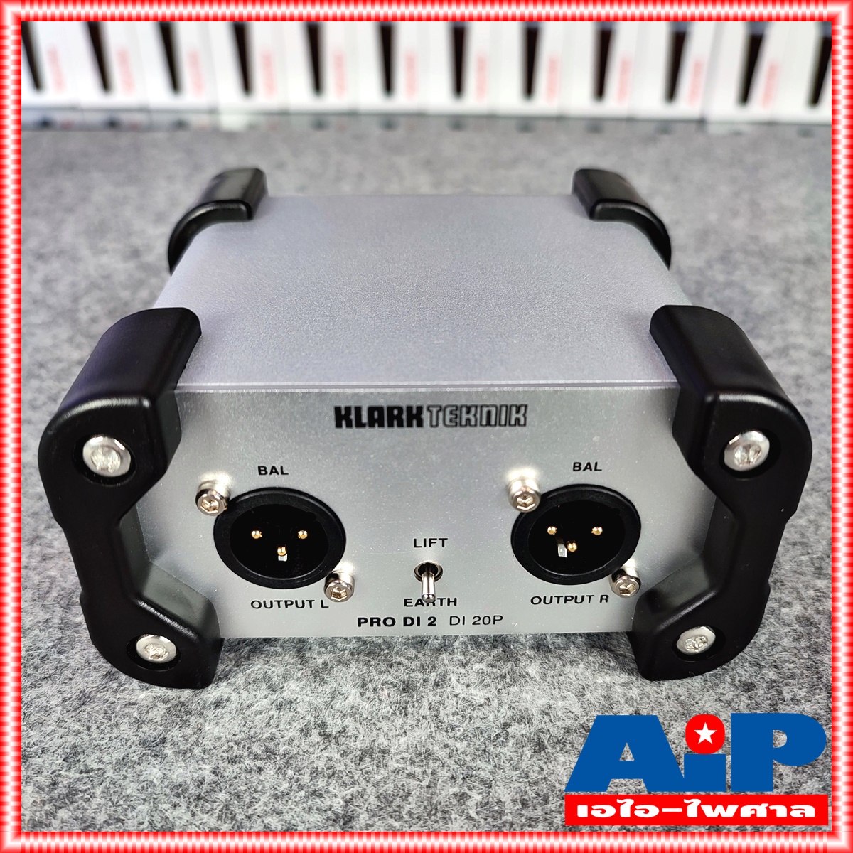 KLARK TEKNIK Di-20P Passive Stereo Direct Box Di20P Di20 P Di 20 P DI BOX ไดเร็คบ๊อก +++