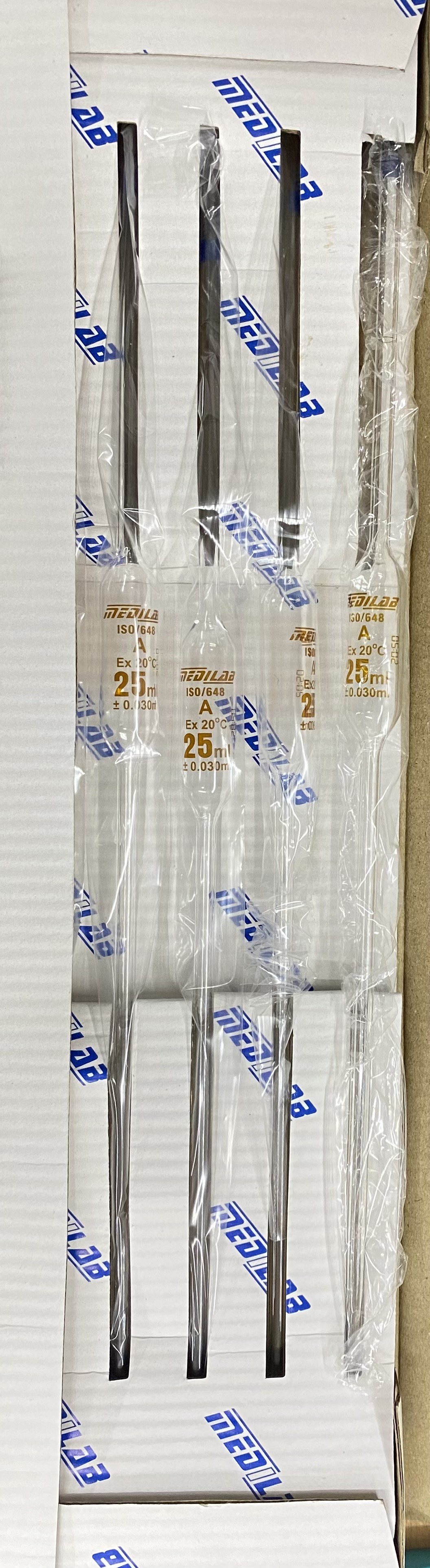 Pipette, Volumetric Class A 0.5-100 ml