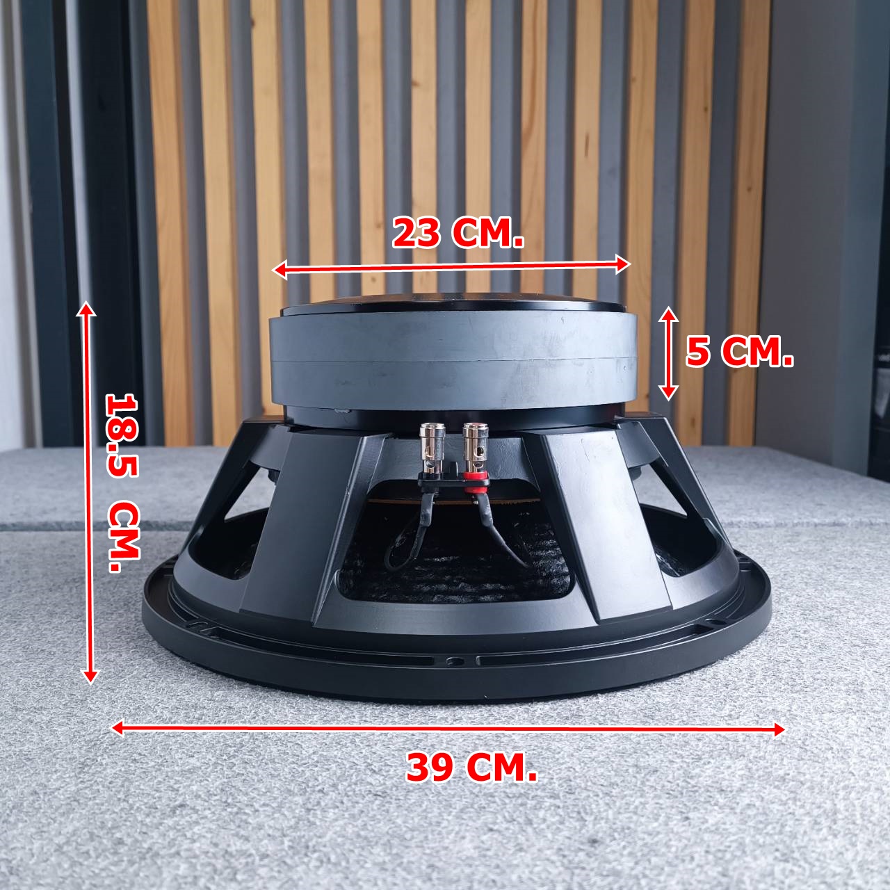 DECCON TBE-9015 ลำโพง15นิ้ว วอยซ์5นิ้ว แม่เหล็ก2ก้อน TBE9015 TBE 9015 เอไอ-ไพศาล