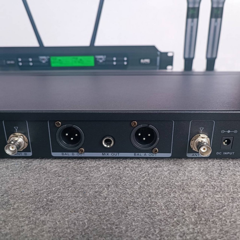 NTS UD-400 ไมค์ลอยถือคู่ UHF ปรับความถี่ได้ ไมโครโฟนไร้สาย เอ็นทีเอส UD 400 UD400 เอไอ-ไพศาล