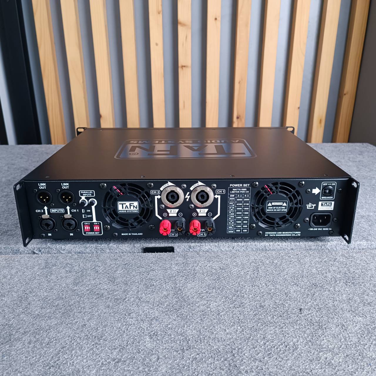 TAFN MEGA-9002 PRO I POWERAMP เพาเวอร์แอมป์ คลาส D 2 แชนแนล MEGA 9002 PRO i เครื่องขยายเสียง แอมป์ MEGA9002PRO i เอไอ-ไพศาล