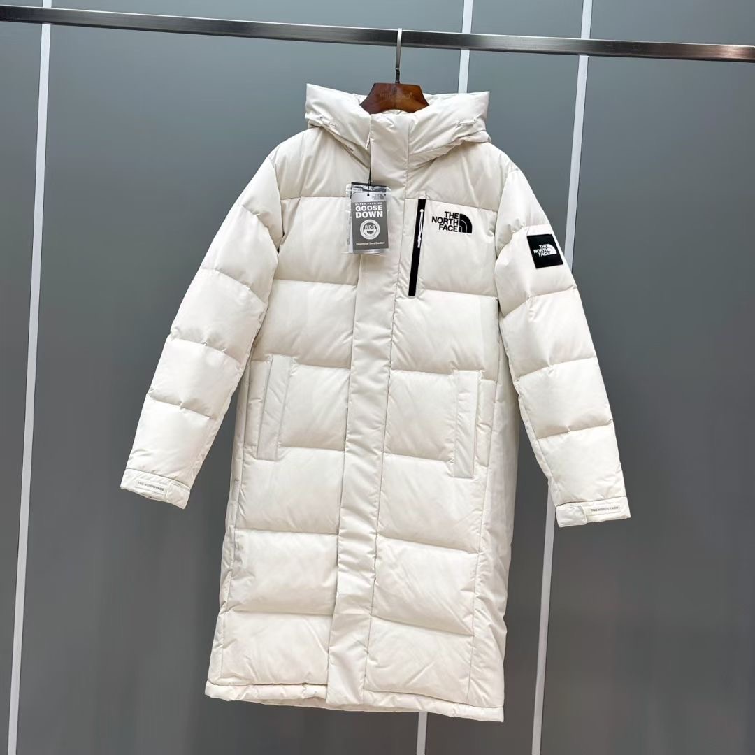 **do** เสื้อกันหนาวตัวยาว The North Face Sport Down Jacket Unisex มีฮู้ด บุด้วยขนเป็ด มี 2 สี สินค้าใหม่ ของแท้