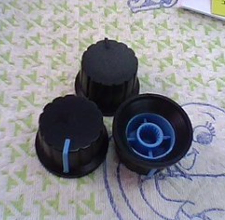 Potentiometer knob environmental protection plastic high 15MM low diameter 24MM ลูกบิด A102