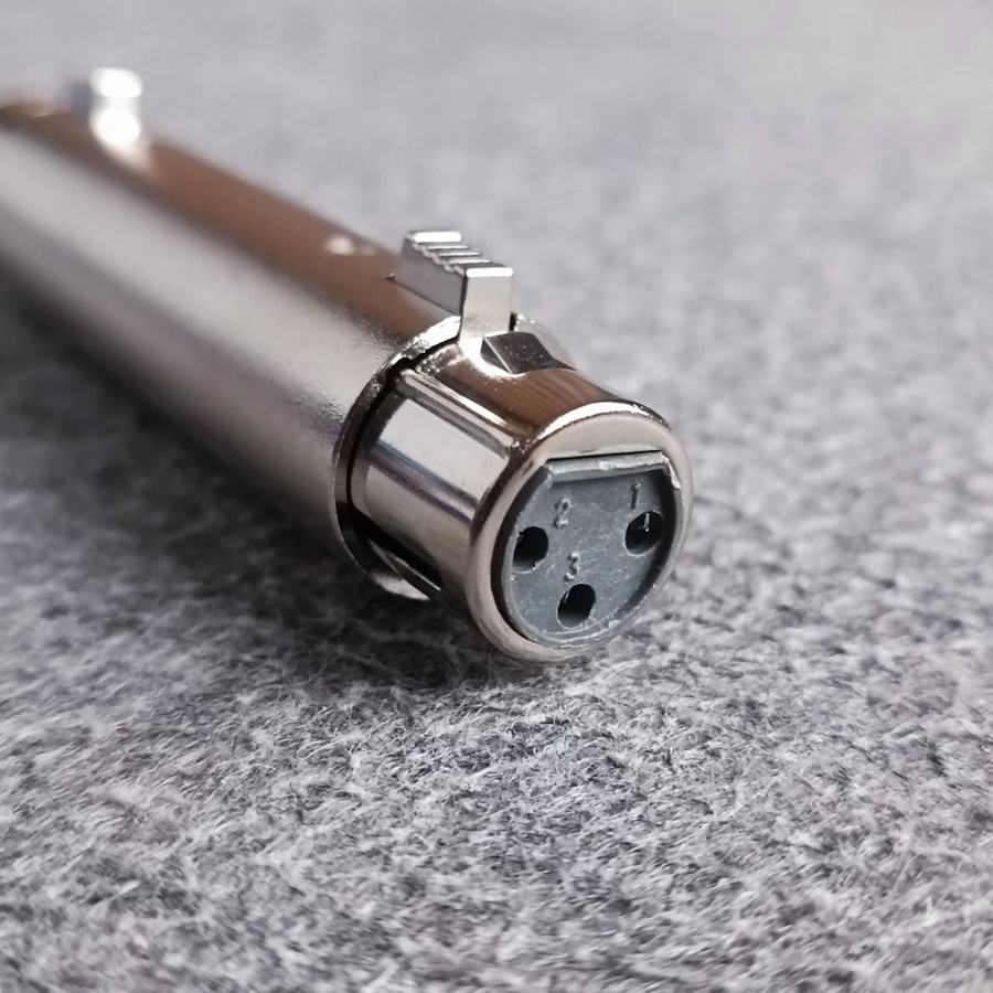 LIDGE YM-069 XLR เมียหัวท้าย แคนนอนเมียหัวท้าย YM 069 YM069 แจ็คXLRตัวเมียหัวท้าย ตัวต่อกลางXLR CANNONเมียหัวท้าย เอไอ-ไพศาล